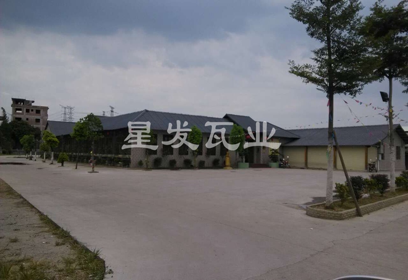 鄭州農村自建房用樹脂瓦好不好